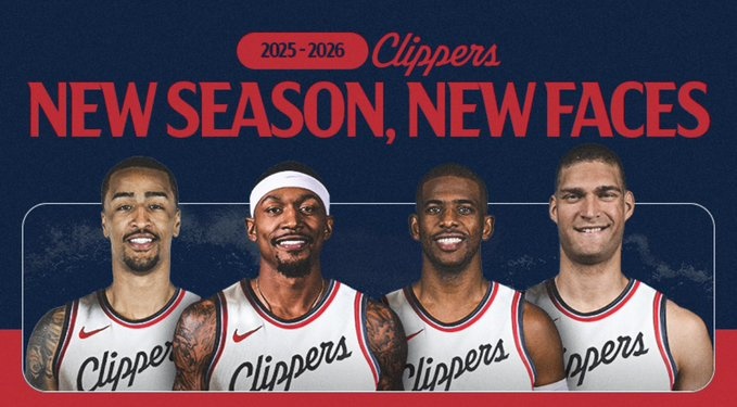 安全下注-快船媒体晒出球队新援和旧将的数据对比:提升显著